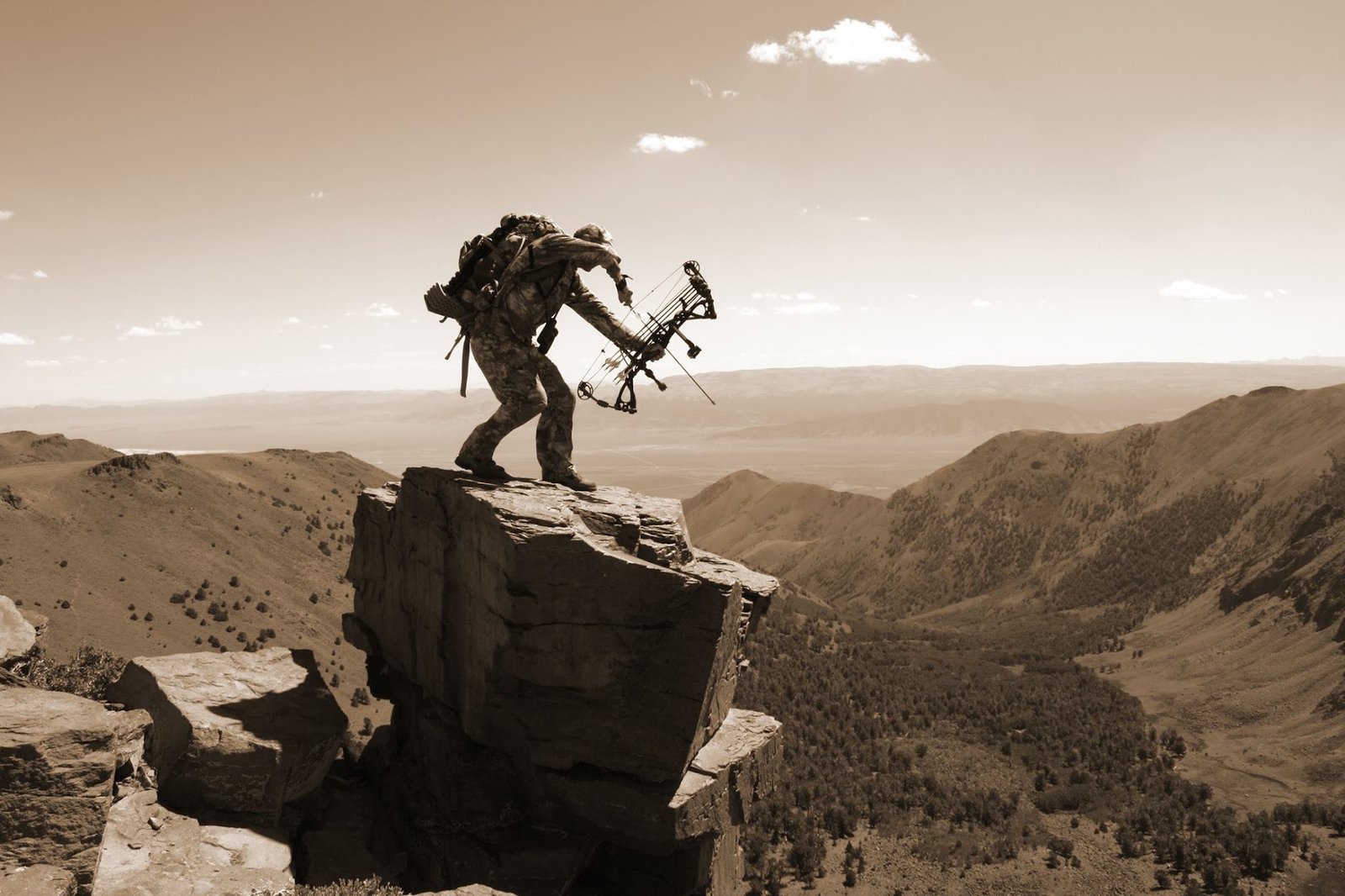 On a cliff edge